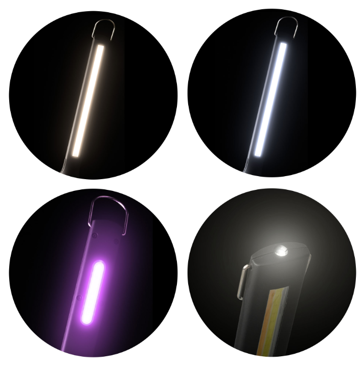 LAMPA UV-LED LAMPA SA ZGLOBNIM MAGNETNIM PODNOŽJEM I MOGUĆNOŠĆU PRIGUŠIVANJA – 5