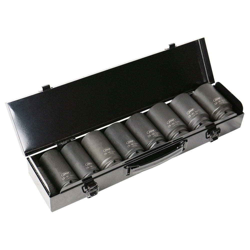SET OD 8 KOM SESTOKUTNIH UDARNIH GEDORA NA 3/4”