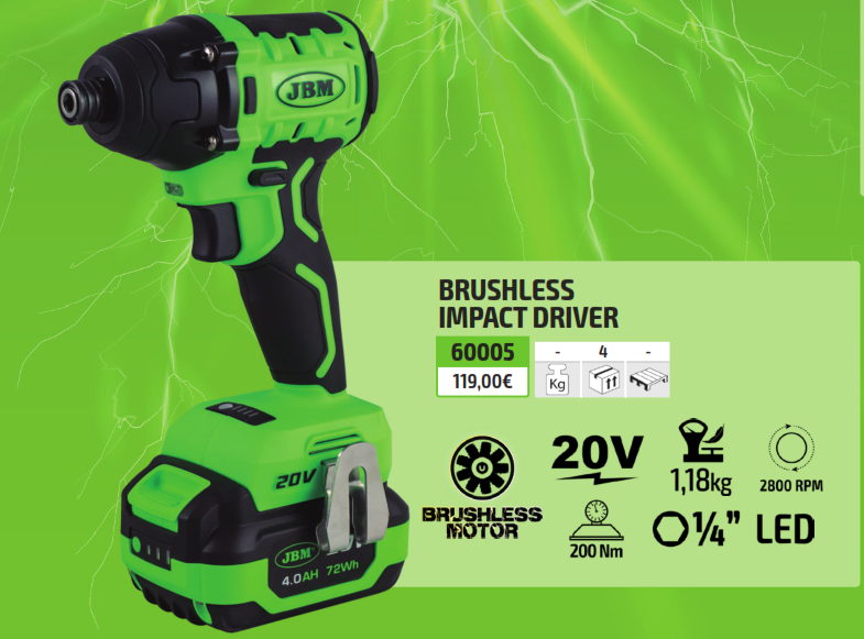 AKU ODVRTAC SARAFA SA NASTAVKOM ZA BIT-ove 20V 1/4”2800RPM